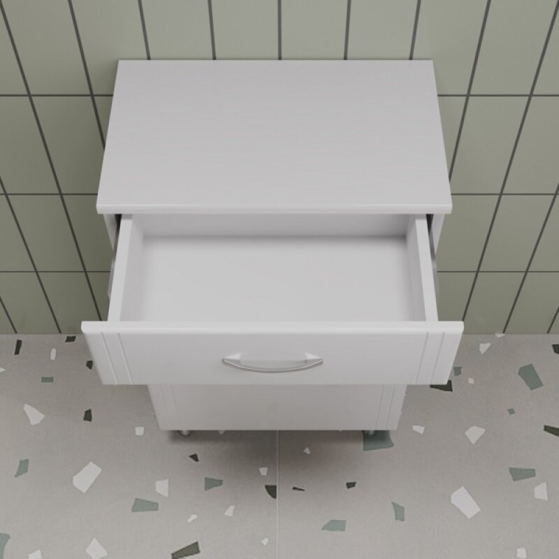 Тумба Style Line Эко Стандарт ТН 500, 50 см, 3 ящика, напольный, белый, ЛС-00002330