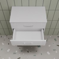Тумба Style Line Эко Стандарт ТН 500, 50 см, 3 ящика, напольный, белый, ЛС-00002330