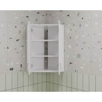 Подвесной шкаф Style Line угловой 450/800 ЛС-00002331, 45х45х80 см, белый