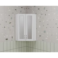 Подвесной шкаф Style Line угловой 450/800 ЛС-00002331, 45х45х80 см, белый