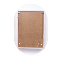 Зеркальный шкаф Style Line El Fante Каре Арка 60 х 90 см, с подсветкой, сенсор, подвесной, корпус белый, СС-00002335