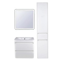 Тумба под раковину Style Line Атлантика 70, СС-00002339 , 70 см, подвесная, Люкс Plus антискрейч, белая