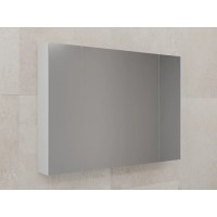 Зеркальный шкаф Style Line Лима ЛС-00002342, 100 см, белый матовый
