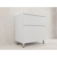 Тумба под раковину Style Line Лима ЛС-00002350, 80 см, напольная, белая матовая
