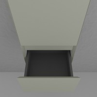 Пенал Style Line Манхэттен ЛС-00002382, 36 см, подвесной, олива