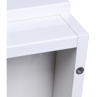 Тумба под раковину Style Line Даллас 140 СС-00002385, 77 см, напольная, Люкс Pluse белая