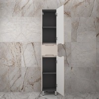 Пенал Style Line Матис ЛС-00002392, 36 см, напольный, кремовый