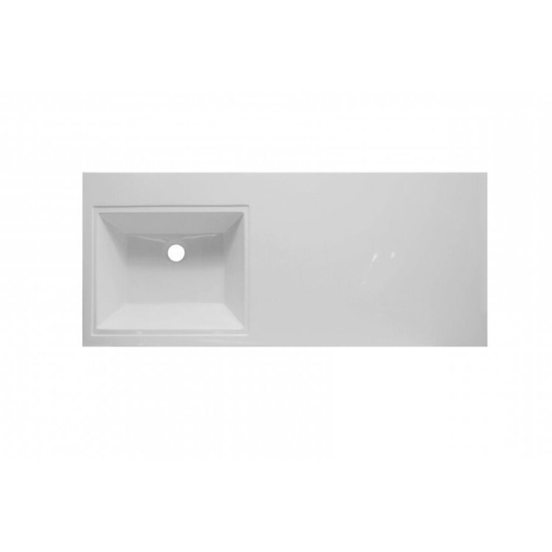 Раковина Style Line Estetus Даллас 110 см, правая, белая, СС-00002393