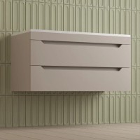 Тумба Style Line Остин ЛС-00002409, 100 см, подвесная, цвет крем