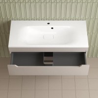 Тумба Style Line Остин ЛС-00002409, 100 см, подвесная, цвет крем