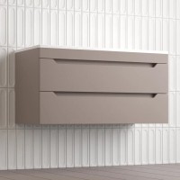 Тумба Style Line Остин ЛС-00002410, 100 см, подвесная, цвет тауп темный