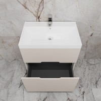 Тумба под раковину Style Line Матис ЛС-00002434, 70 см, напольная, кремовая