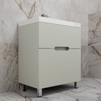 Тумба под раковину Style Line Матис ЛС-00002435, 70 см, напольная, олива