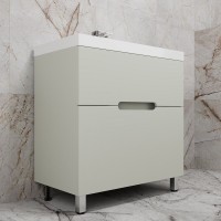 Тумба под раковину Style Line Матис ЛС-00002438, 80 см, напольная, олива