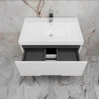 Тумба под раковину Style Line Матис ЛС-00002442, 70 см, напольная, белый матовый