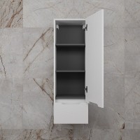 Пенал Style Line Матис ЛС-00002448, 36 см, подвесной, белый матовый