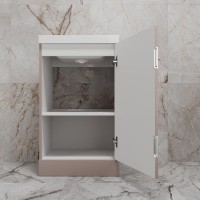 Тумба под раковину Style Line Моно ЛС-00002453, 50 см, напольная, санд пудровый