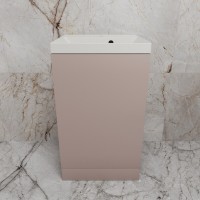 Тумба под раковину Style Line Моно ЛС-00002453, 50 см, напольная, санд пудровый