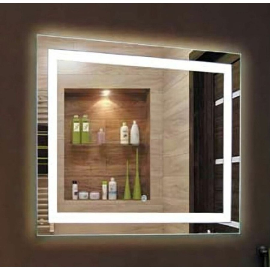 Зеркало Relisan Doris 120 х 70 см, с LED подсветкой и сенсорным выключателем, Гл000025087