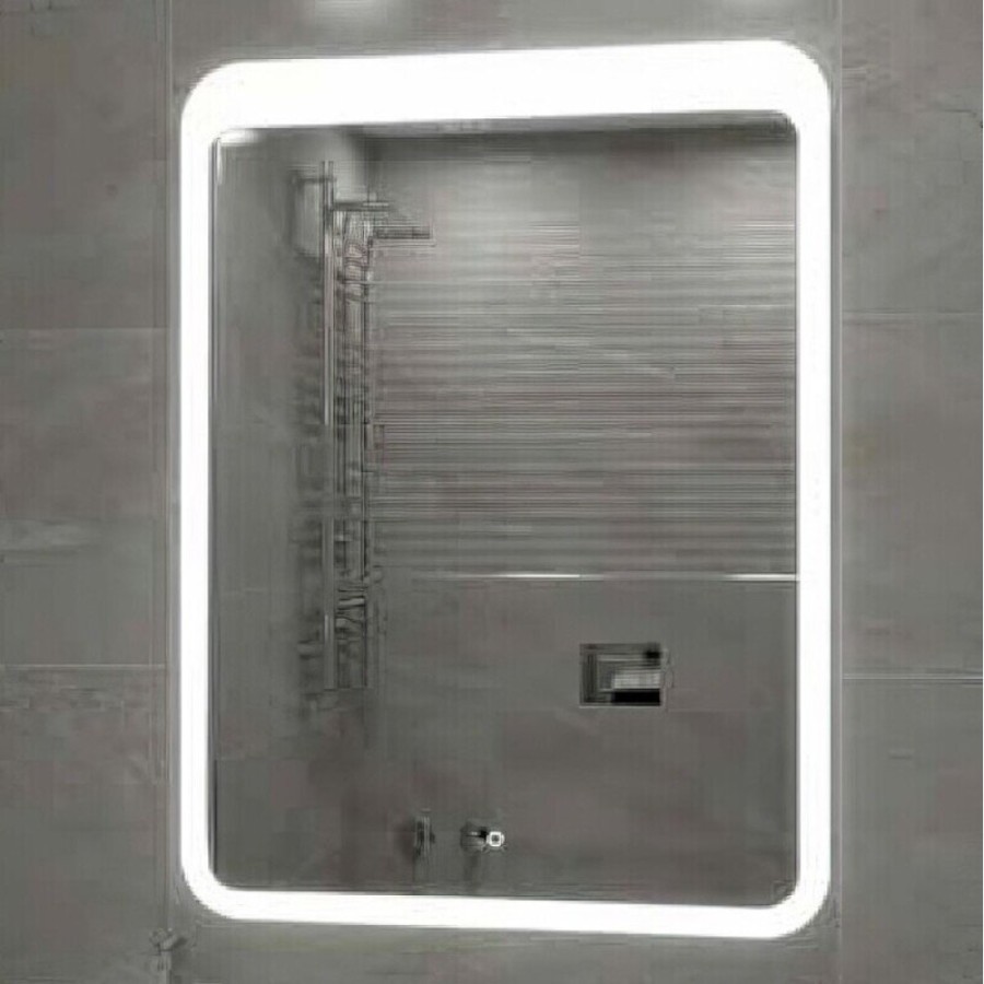 Зеркало Relisan Antica 80 х 90 см, с LED подсветкой и сенсорным выключателем, Гл000025293