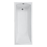 Ванна акриловая Vayer Milana Гл000025934, 190 х 80 см, белый