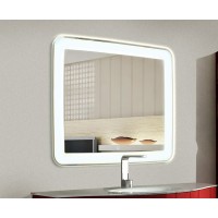 Зеркало Relisan Anita 90 х 70 см, с LED подсветкой и сенсорным выключателем, Гл000025945