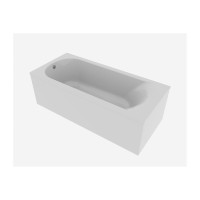 Ванна акриловая Relisan Eco Plus Селена, 150 х 70 см, белая, Гл000025996