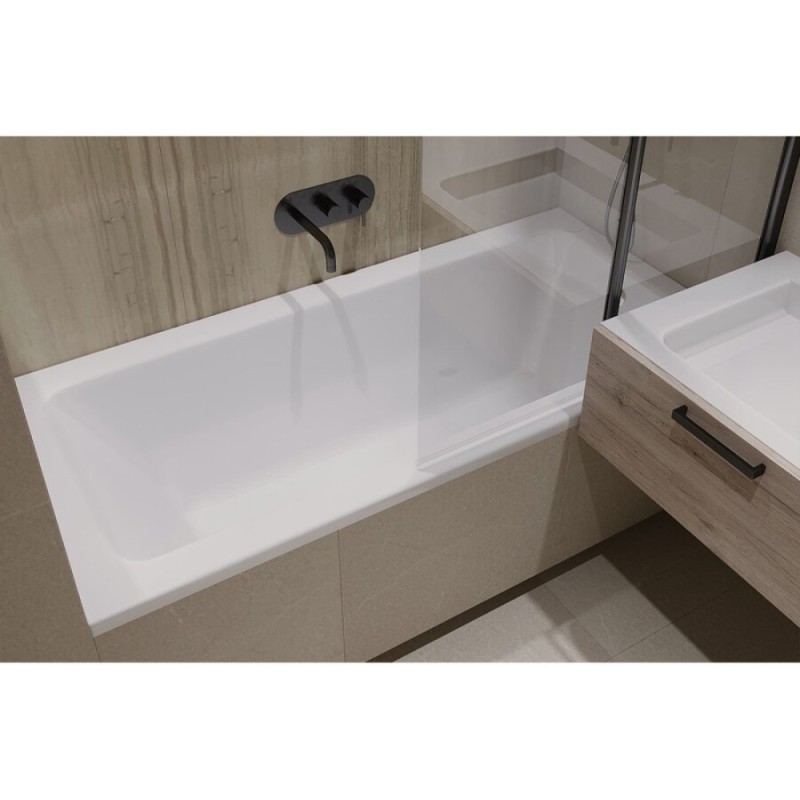 Ванна акриловая Relisan Bella 170 х 80 см, белая, Гл000026031
