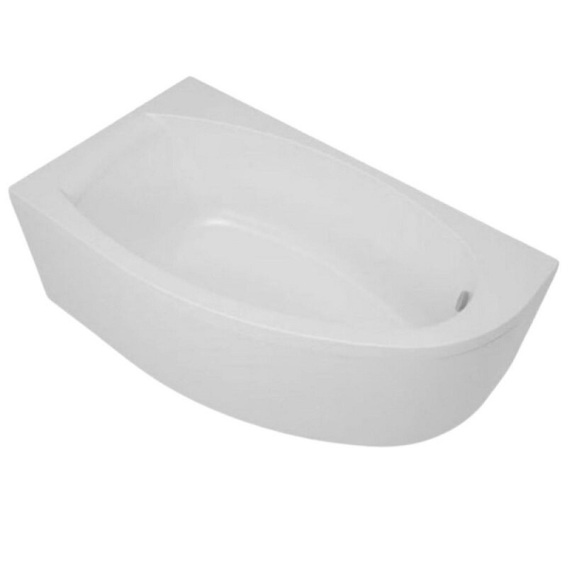 Ванна акриловая Relisan Eco Plus Нева Гл000027715, 160 х 90 см, правая, цвет белый