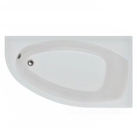 Ванна акриловая Relisan Eco Plus Нева Гл000027715, 160 х 90 см, правая, цвет белый