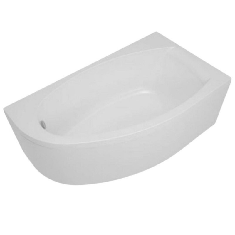 Ванна акриловая Relisan Eco Plus Нева Гл000027715, 160 х 90 см, правая, цвет белый
