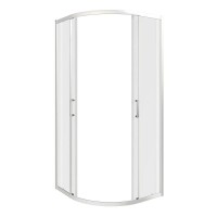 Душевой уголок Good Door Cube R-100-C-CH, КУ00003, 100 х 100 см, стекло прозрачное, профиль хром