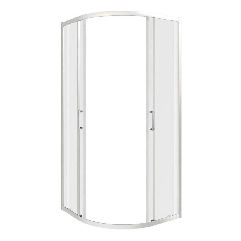 Душевой уголок Good Door Cube R-100-C-CH, КУ00003, 100 х 100 см, стекло прозрачное, профиль хром