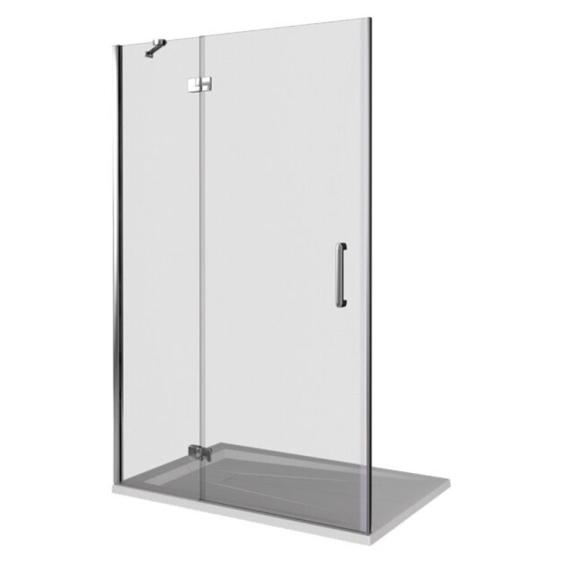 Душевая дверь Good Door Saturn WTW-120-C-CH-L/R, 120 х 185 см, стекло прозрачное, хром, левая/правая, СА00003/СА00008