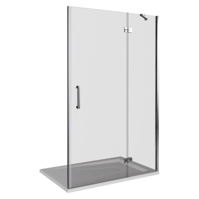 Душевая дверь Good Door Saturn WTW-120-C-CH-L/R, 120 х 185 см, стекло прозрачное, хром, левая/правая, СА00003/СА00008