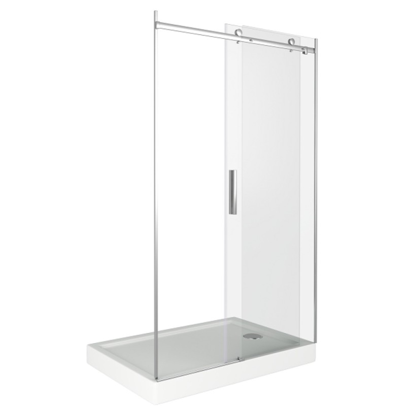 Душевая дверь в нишу Good Door Altair WTW-130-C-CH, 130 х 195 см, стекло прозрачное, хром, АЛ00003