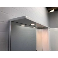 Зеркальный шкаф Comfortу Севилья, 100 см, слоновая кость, правый, с подсветкой, 00003132628 (00003132628CF)