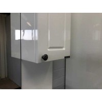 Зеркальный шкаф Comfortу Севилья, 100 см, слоновая кость, правый, с подсветкой, 00003132628 (00003132628CF)