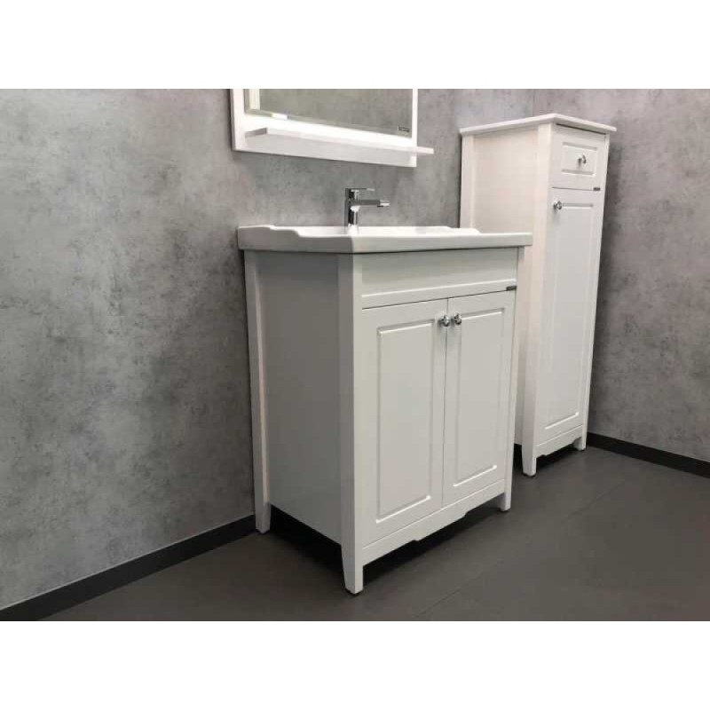 Тумба с раковиной Comforty Тбилиси, 70 см, белая, 00003132629 (00003132629CF)