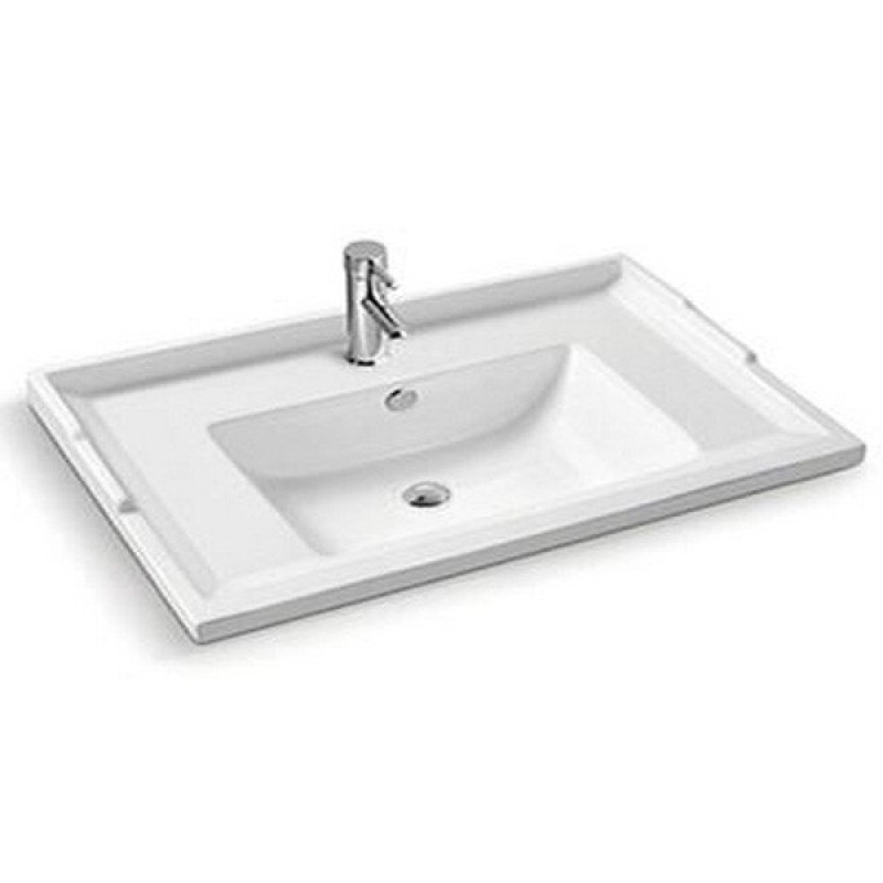 Тумба с раковиной Comfortу Тбилиси, 90 см, белая, 00003132630 (00003132630CF)