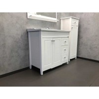 Тумба с раковиной Comfortу Тбилиси, 90 см, белая, 00003132630 (00003132630CF)