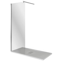 Душевая стенка Good Door Walk In WALK IN SP-110-C-CH, 110 х 195 см, стекло прозрачное, хром, ВИ00004