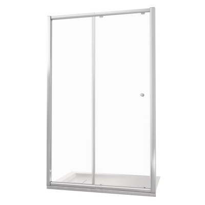 Душевая дверь Good Door Lira WTW-130-C-CH, 130 х 185 см, стекло прозрачное, профиль хром, ЛИ00004
