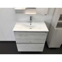 Тумба с раковиной Comfortу Верона, 75 см, дуб белый, 00004137102 (00004137102CF)