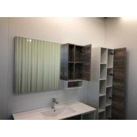 Зеркальный шкаф Comfortу Турин, 120 см, правый, дуб, бежевый, 00004137136 (00004137136CF)