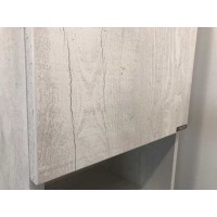 Зеркальный шкаф Comfortу Никосия, 60 см, дуб белый, 00004138878 (00004138878CF)