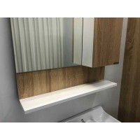 Зеркальный шкаф Comfortу Рига, 60 см, дуб сонома, правый, 00004142211 (00004142211CF)