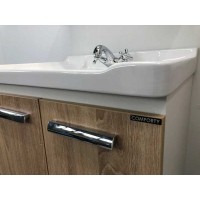 Тумба Comfortу Рига, 60 см, дуб сонома с раковиной, 00004142213 (00004142213CF)