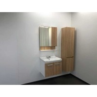 Тумба Comfortу Рига, 60 см, дуб сонома с раковиной, 00004142213 (00004142213CF)