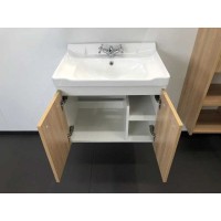 Тумба Comfortу Рига, 60 см, дуб сонома с раковиной, 00004142213 (00004142213CF)
